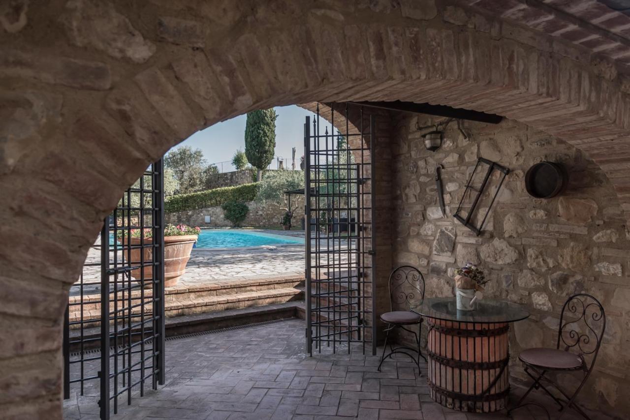 Vila I Melograni Del Chianti Poggibonsi Exteriér fotografie