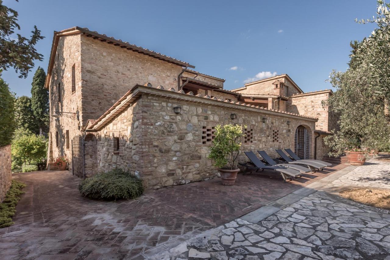Vila I Melograni Del Chianti Poggibonsi Exteriér fotografie