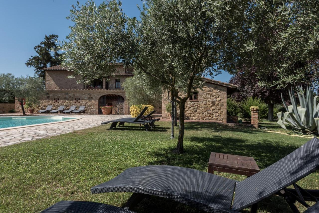 Vila I Melograni Del Chianti Poggibonsi Exteriér fotografie