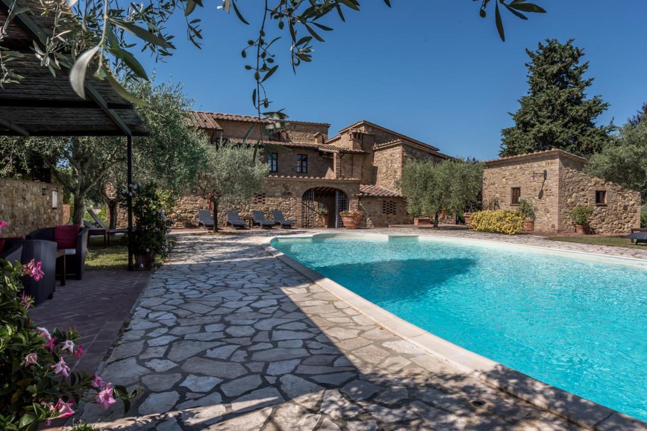 Vila I Melograni Del Chianti Poggibonsi Exteriér fotografie
