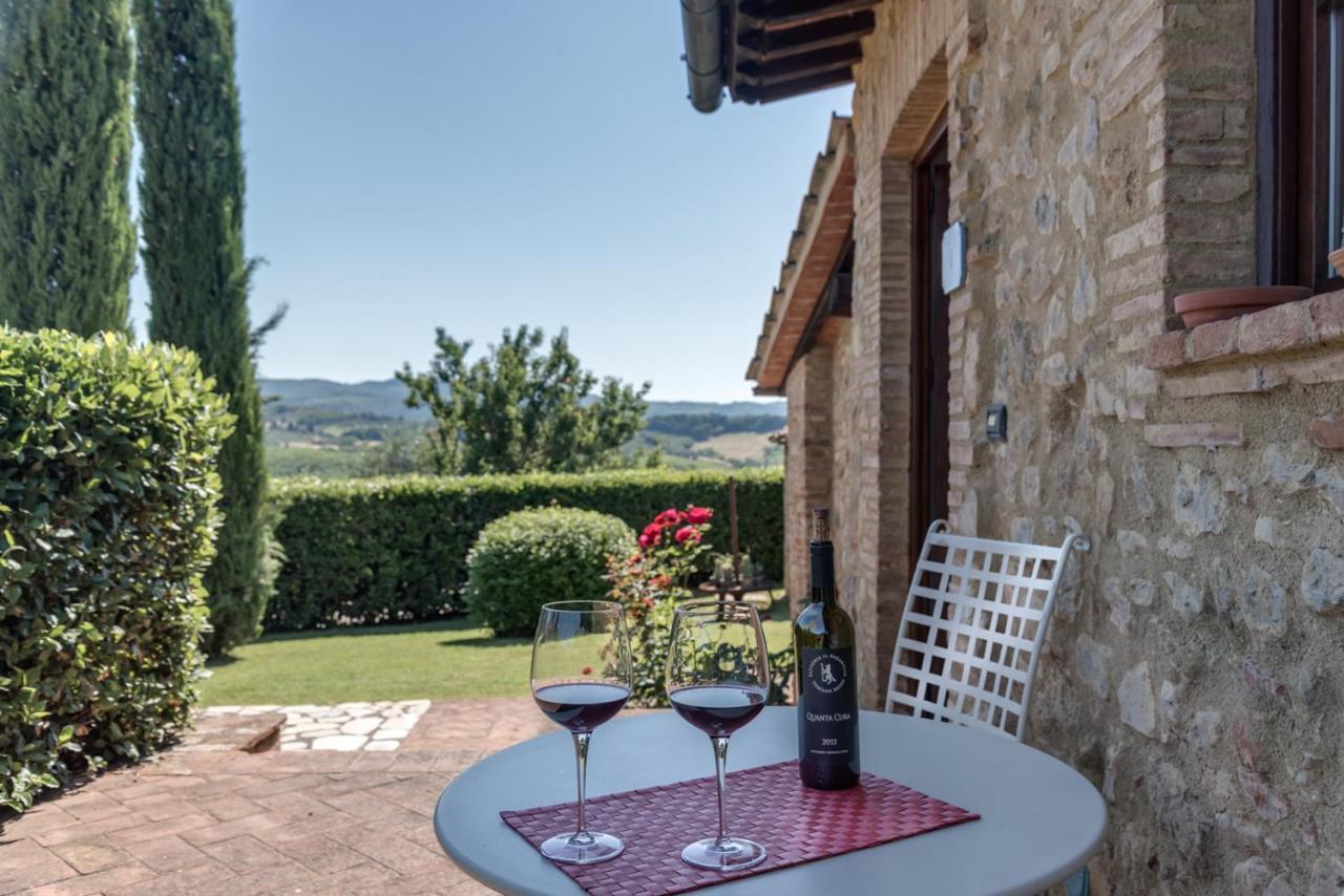 Vila I Melograni Del Chianti Poggibonsi Exteriér fotografie