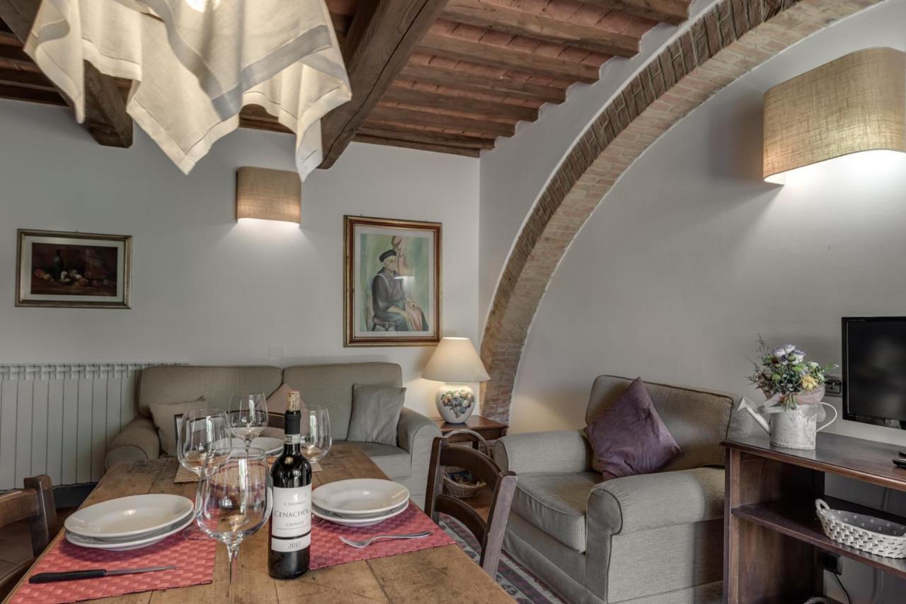 Vila I Melograni Del Chianti Poggibonsi Exteriér fotografie