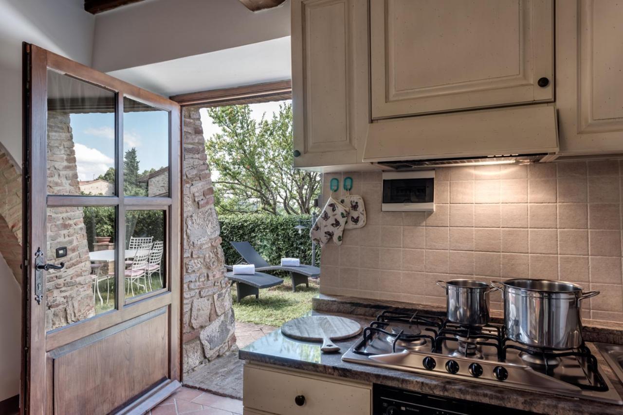 Vila I Melograni Del Chianti Poggibonsi Exteriér fotografie